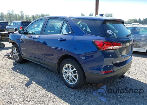 2023 Chevrolet Equinox Ls из США, поврежденный, VIN 3GNAXHEG2PL186973